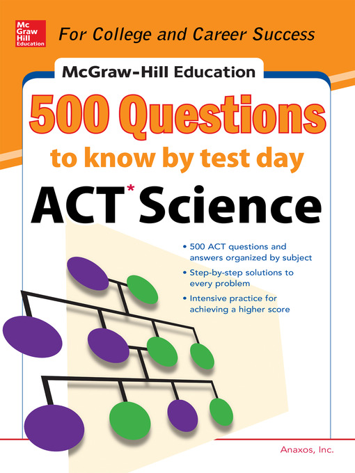 Title details for 500 ACT Science Questions to Know by Test Day by Anaxos Inc. - Wait list